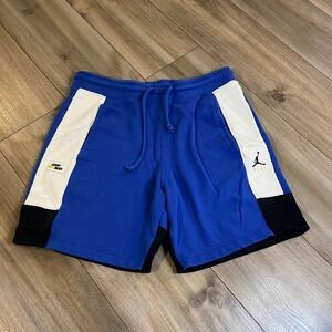 Jordan Jumpman Shorts Athletic Training Gym Drawstring‎ Blue Men Medium Bin H-47